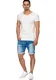 INDICODE JEANS Shorts ''''Piano'''' blue denim