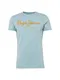 Pepe Jeans Shirt ORIGINAL STRETCH hellblau / gold