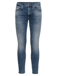 Mavi Jeans LEO CROPPED; vintage madrid comfort blue denim