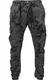Urban Classics Camo Cargo Jogging Pants grau / dunkelgrau / schwarz
