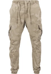 Camo Cargo Jogging Pants beige / sand / hellbeige