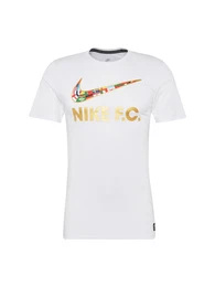 Nike Sportswear T-Shirt M NK FC TEE SWSH FLAG gold / mischfarben / weiß
