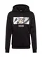 Mister Tee Sweatshirt ''''Boom'''' schwarz / weiß / grau