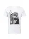 Mister Tee T-Shirt ''''F*ck The World'''' schwarz / weiß