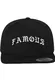 Mister Tee Snapback Famous Old grau / schwarz / weiß