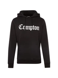 Sweatshirt ''''Compton'''' weiß / schwarz