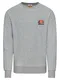 ELLESSE Sweatshirt 'Diveria' navy / hellgrau / orange / orangerot
