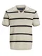 JACK & JONES Poloshirt beige / schwarz