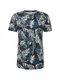 JACK & JONES T-Shirt JORJUNGLER TEE SS CREW NECK dunkelblau
