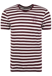 NEW ERA T-Shirt College Pack bordeaux / weiß