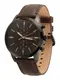 FOSSIL Chronograph-Uhr ''''TOWNSMAN'''' braun / schwarz