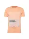 JACK & JONES T-Shirt ''''JOROMEGA TEE SS CREW NECK'''' pfirsich