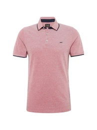 Poloshirt ''''JJEPAULOS'''' altrosa / schwarz