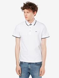 Jack & Jones Poloshirt JJEPAULOS POLO SS NOOS schwarz/weiß
