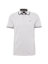 Jack & Jones Poloshirt JJEPAULOS POLO SS NOOS Slight Grey Melange