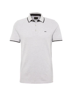 Jack & Jones Poloshirt JJEPAULOS POLO SS NOOS Slight Grey Melange