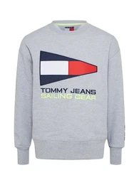 Tommy Jeans Sweater graumeliert / mischfarben