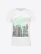 JACK & JONES T-Shirt JORPEN TEE SS CREW NECK blau / weiß