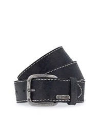 MUSTANG Ledergürtel schwarz