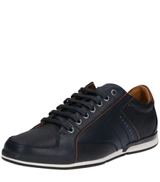 BOSS Sneaker Saturn dunkelblau / braun