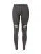 Urban Classics Tajice  crna melange