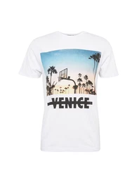 NEW LOOK T-Shirt RP MJJ 16.02.18 VENICE BASKET PRINT TEE P- mischfarben / weiß