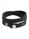DIESEL Lederarmband schwarz