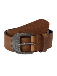 DIESEL Ledergürtel B-SURE braun