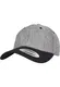 Flexfit Low Profile Cap schwarzmeliert / weiß
