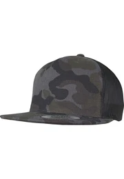 Flexfit Classic Trucker Cap grau / basaltgrau / khaki