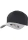 Flexfit Cap schwarz / hellgrau