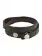 DIESEL Lederarmband oliv