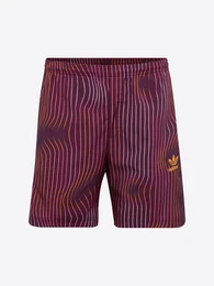 ADIDAS ORIGINALS Badeshorts im Streifen-Look lila / mischfarben