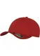 Flexfit Cap ''''Panel'''' rubinrot