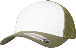 Cap oliv / weiß