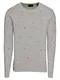 SCOTCH & SODA Pullover 144255-20 dunkelblau / grau