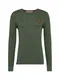 Naketano Langarmshirt ''''Hosenpuper Langen'''' grün / schwarz