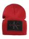 Calvin Klein Beanie rot / schwarz