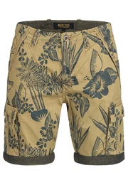 Shorts ''''Albert'''' goldgelb / dunkelgrün