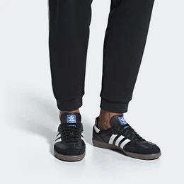 Sneaker 'Samba' blau / gold / schwarz / wei
