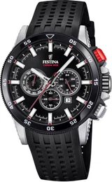Chronograph ''''Chrono Bike, F20353/4'''' rot / schwarz / silber