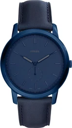 FOSSIL Quarzuhr THE MINIMALIST - MONO, FS5448 dunkelblau