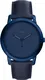 FOSSIL Quarzuhr THE MINIMALIST - MONO, FS5448 dunkelblau