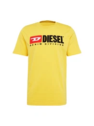 DIESEL T-Shirt T-JUST-DIVISION gelb