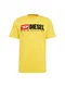 DIESEL T-Shirt T-JUST-DIVISION gelb