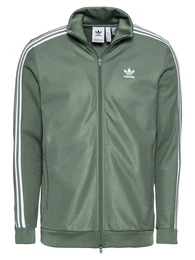 Trainingsjacke grün / weiß