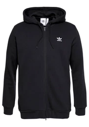 Sweatjacke schwarz / weiß