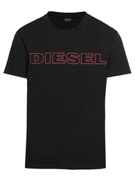 T-Shirt ''''Jake'''' cranberry / schwarz