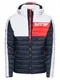 Superdry Steppjacke COLOUR BLOX FUJI dunkelblau / rot / weiß