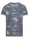 Key Largo T-Shirt 'MT JUNGLE round' rauchblau / rosa